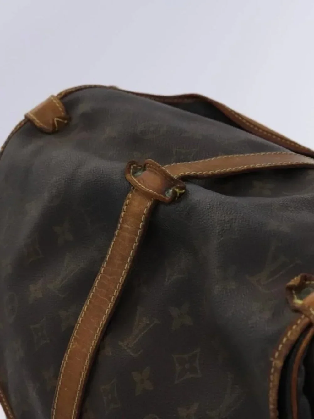 LOUIS VUITTON Monogram Saumur 35 Shoulder Bag M42254 LV Auth hk2284 - Picture 6 of 15